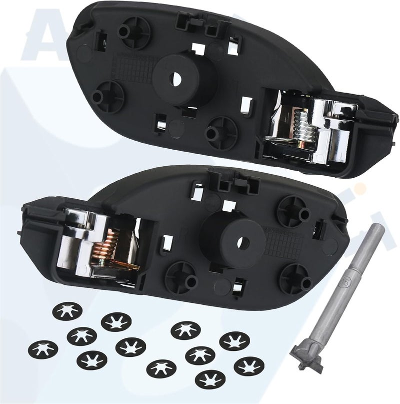 APPERFiT Camaro Interior Door Handle for Left Driver and Right Passenger Side Door Panel Compatible with Chevrolet Chevy Camaro 2010-2015 Replaces 20955311 20955302 - Image 2